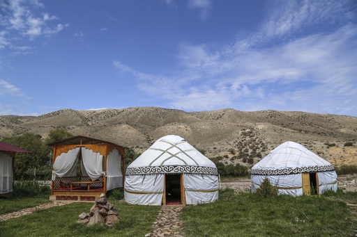 Yurt complex hostel